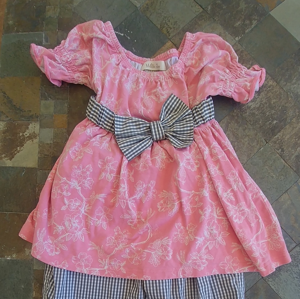 Matilda Jane Top w Bow Belt *Size 4